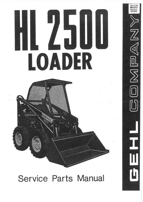 gehl hl 2500 manual pdf